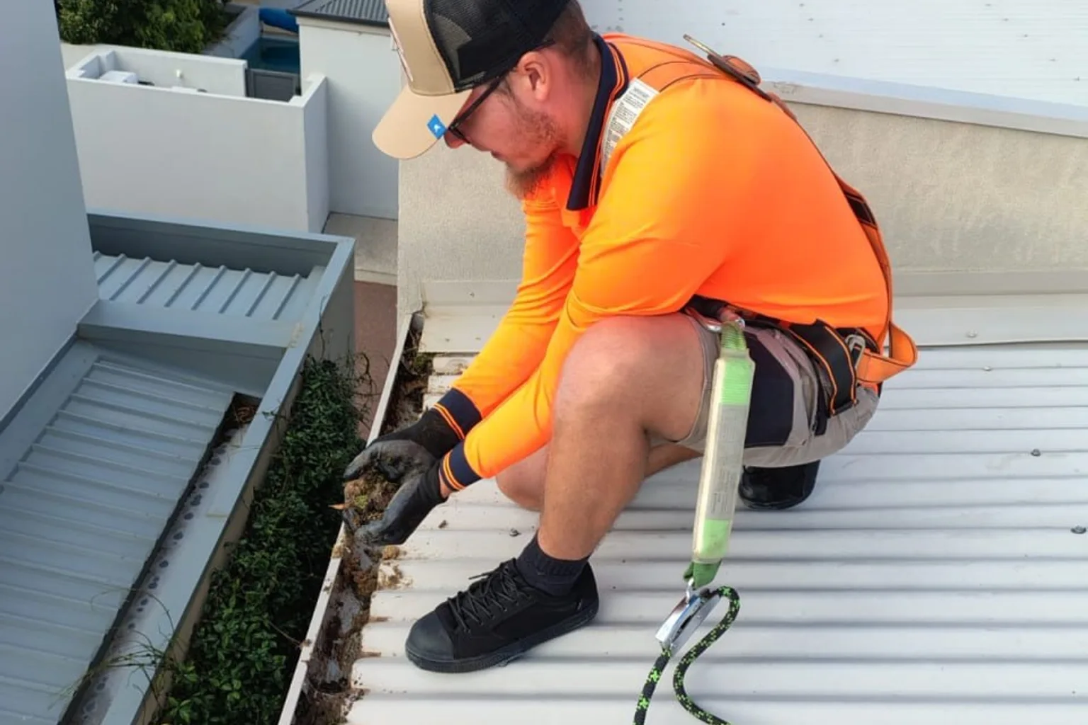 Carport Gutter Cleaning in Perth