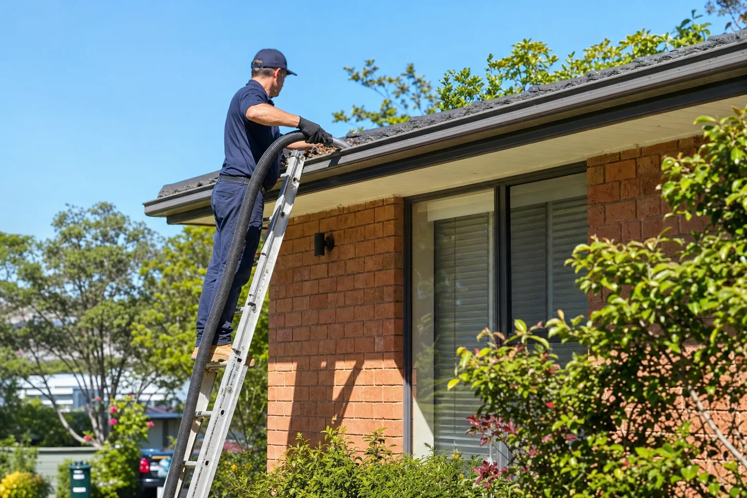 Residential Gutter Cleaning in Perth