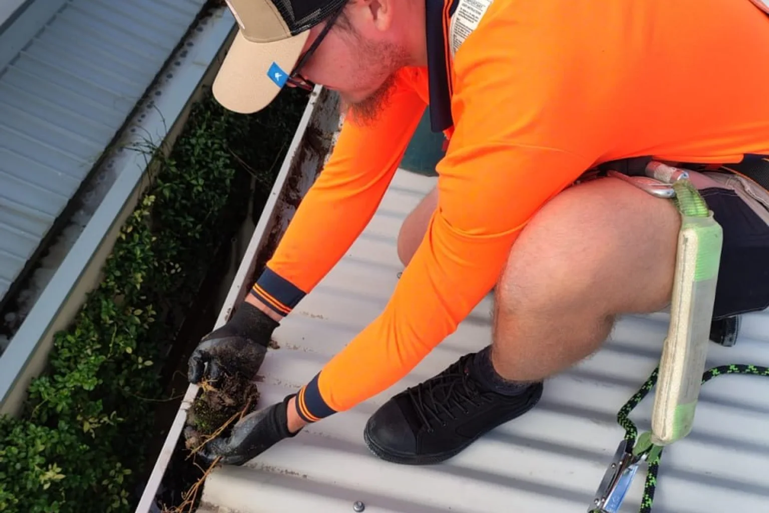 Residential Gutter Cleaning in Perth