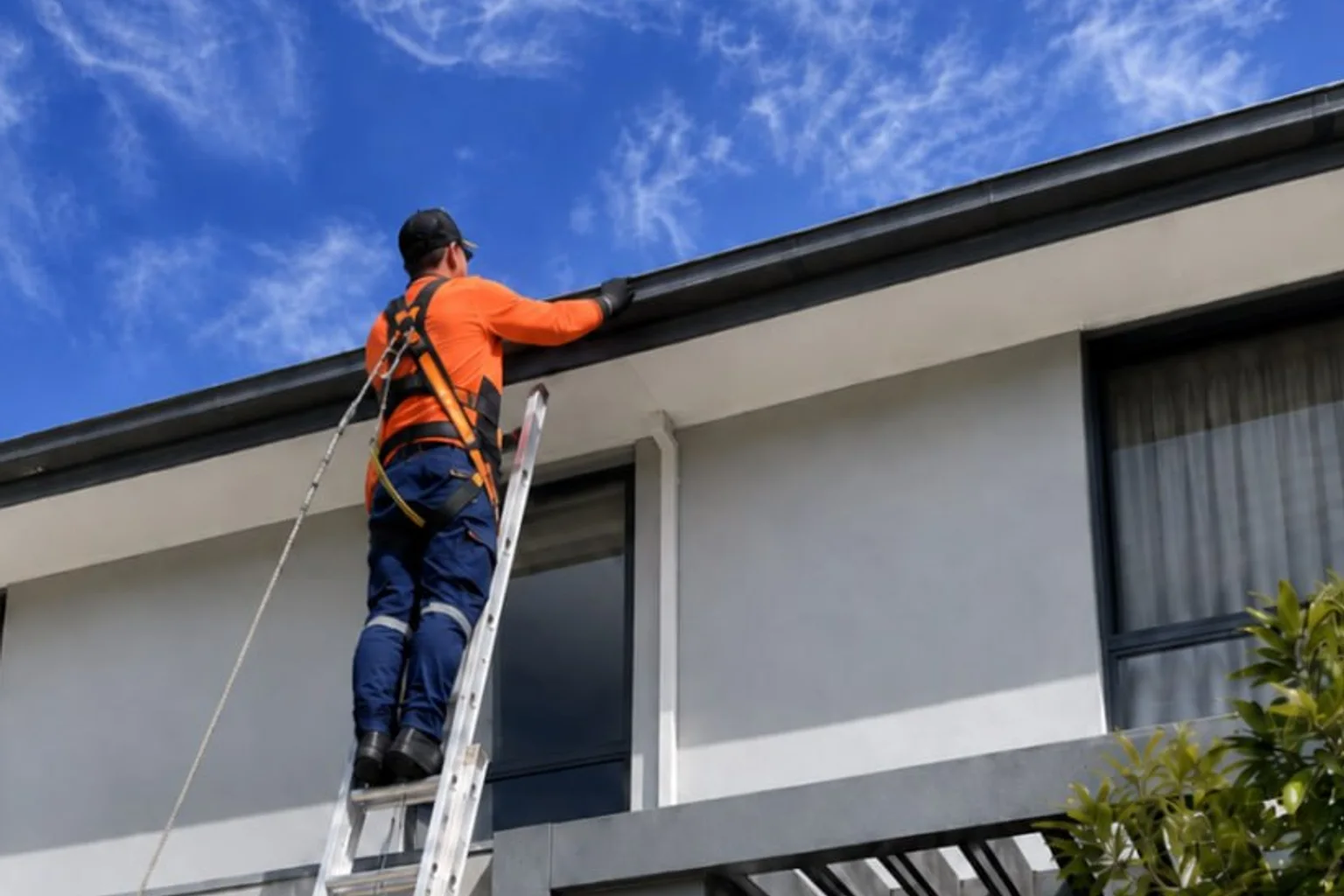 Double-Storey Gutter Cleaning in Perth