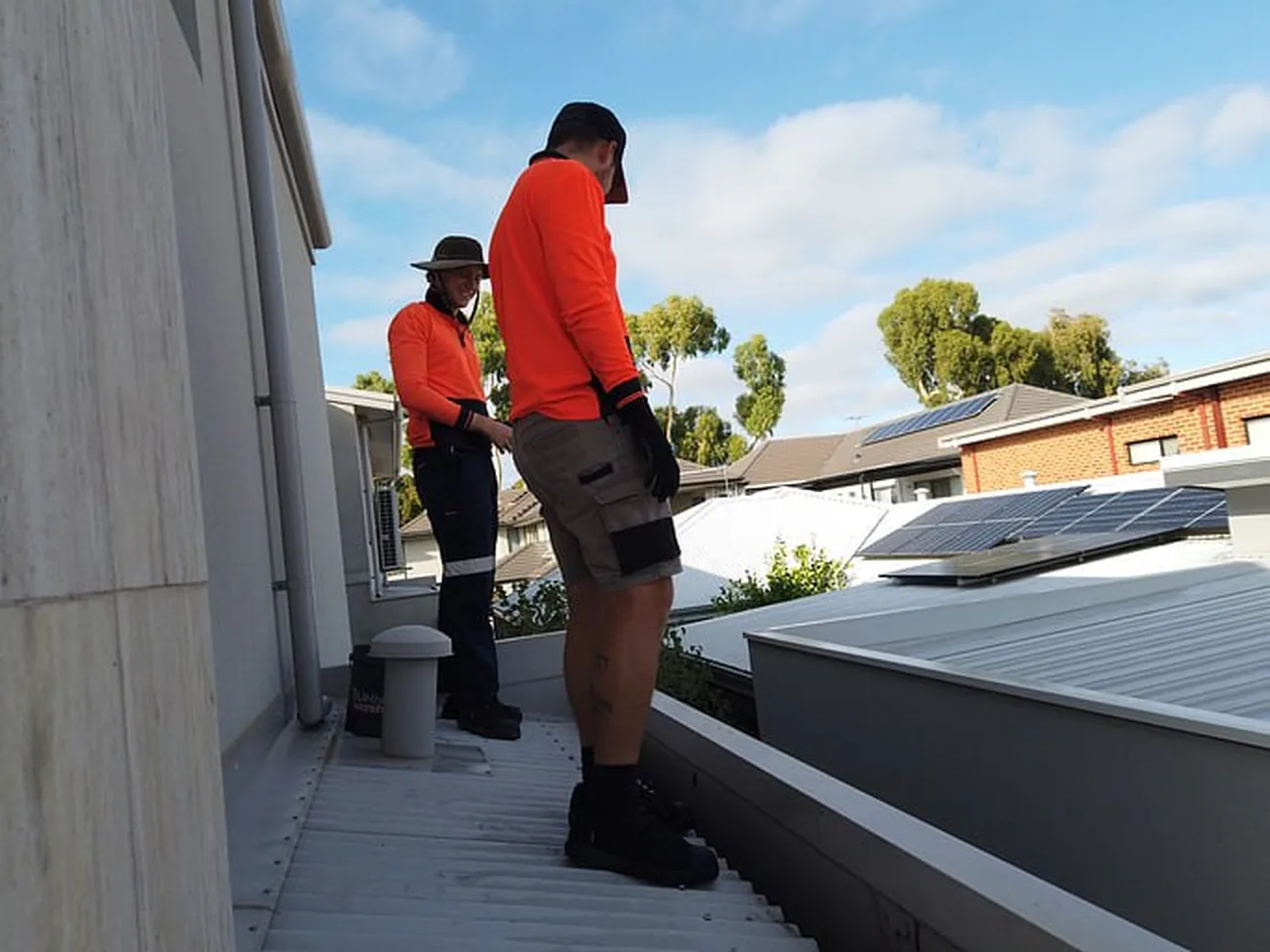 Residential Gutter Cleaning in Perth
