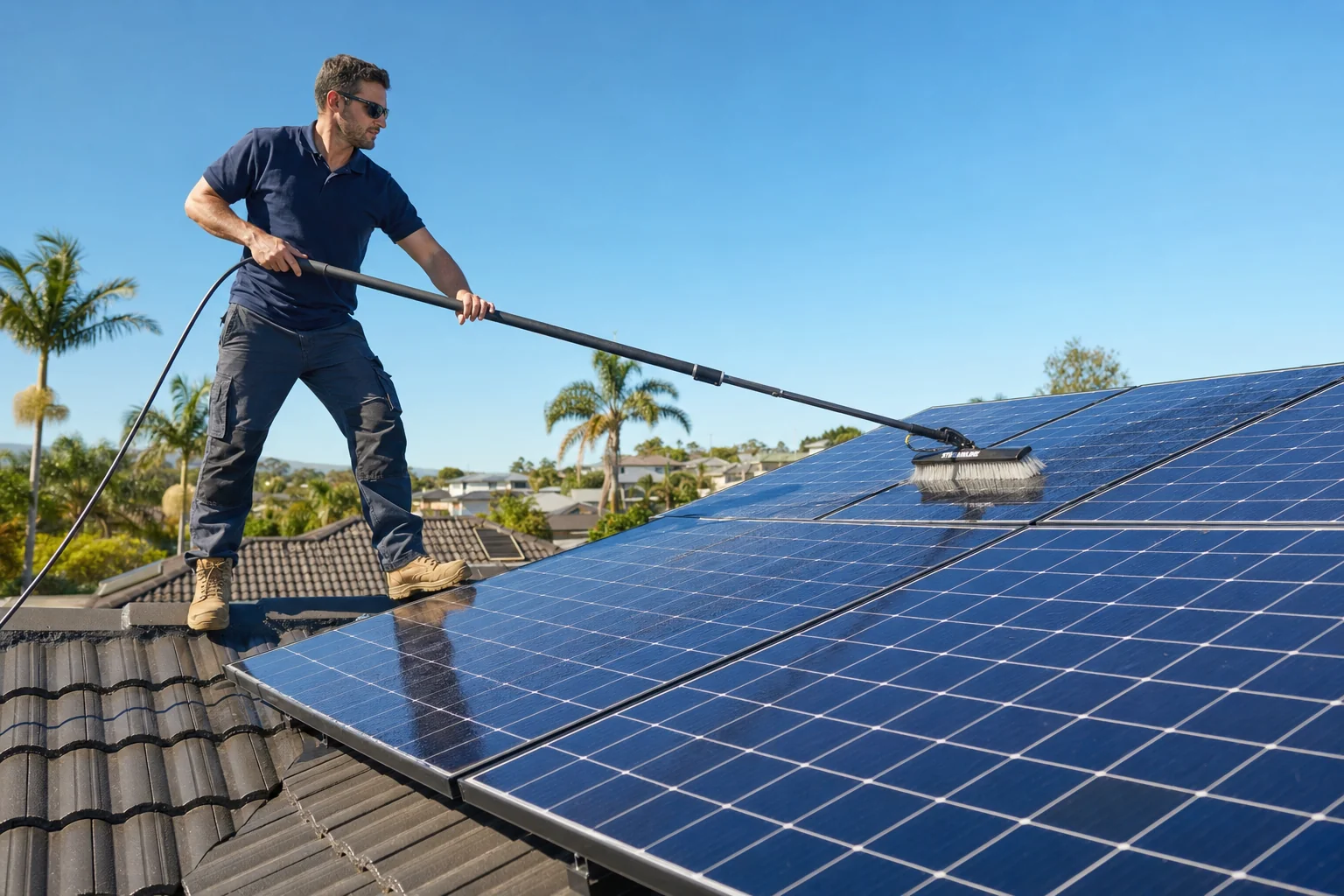 Solar Panel Cleaning in Perth